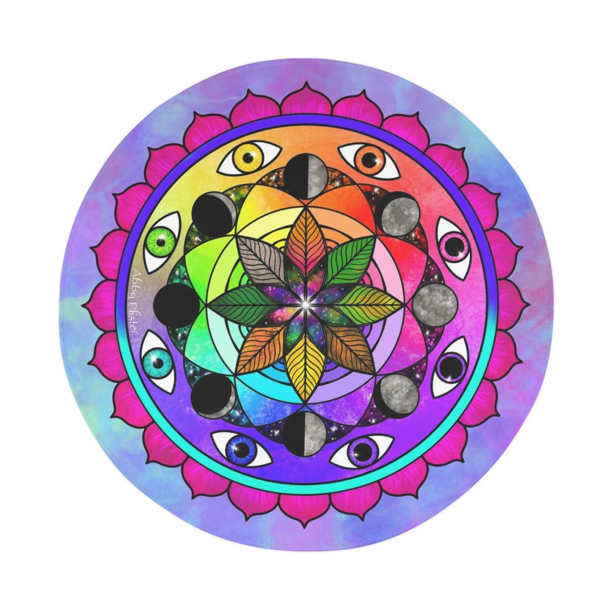 Rainbow Vision Mandala Mat