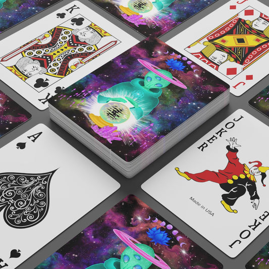 Ascended Alien Poker Cards