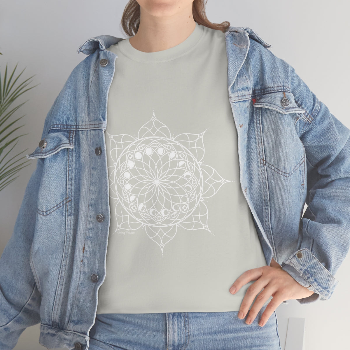 Moon Visions Mandala Cotton Shirt
