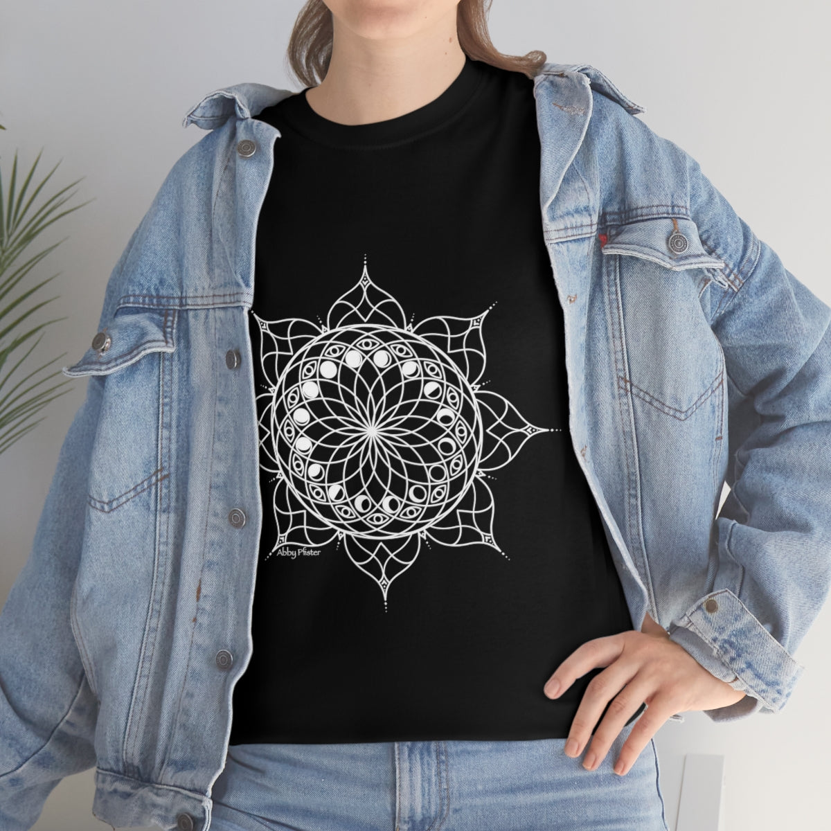 Moon Visions Mandala Cotton Shirt