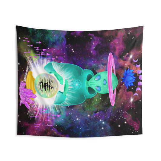 Ascended Alien Wall Tapestries
