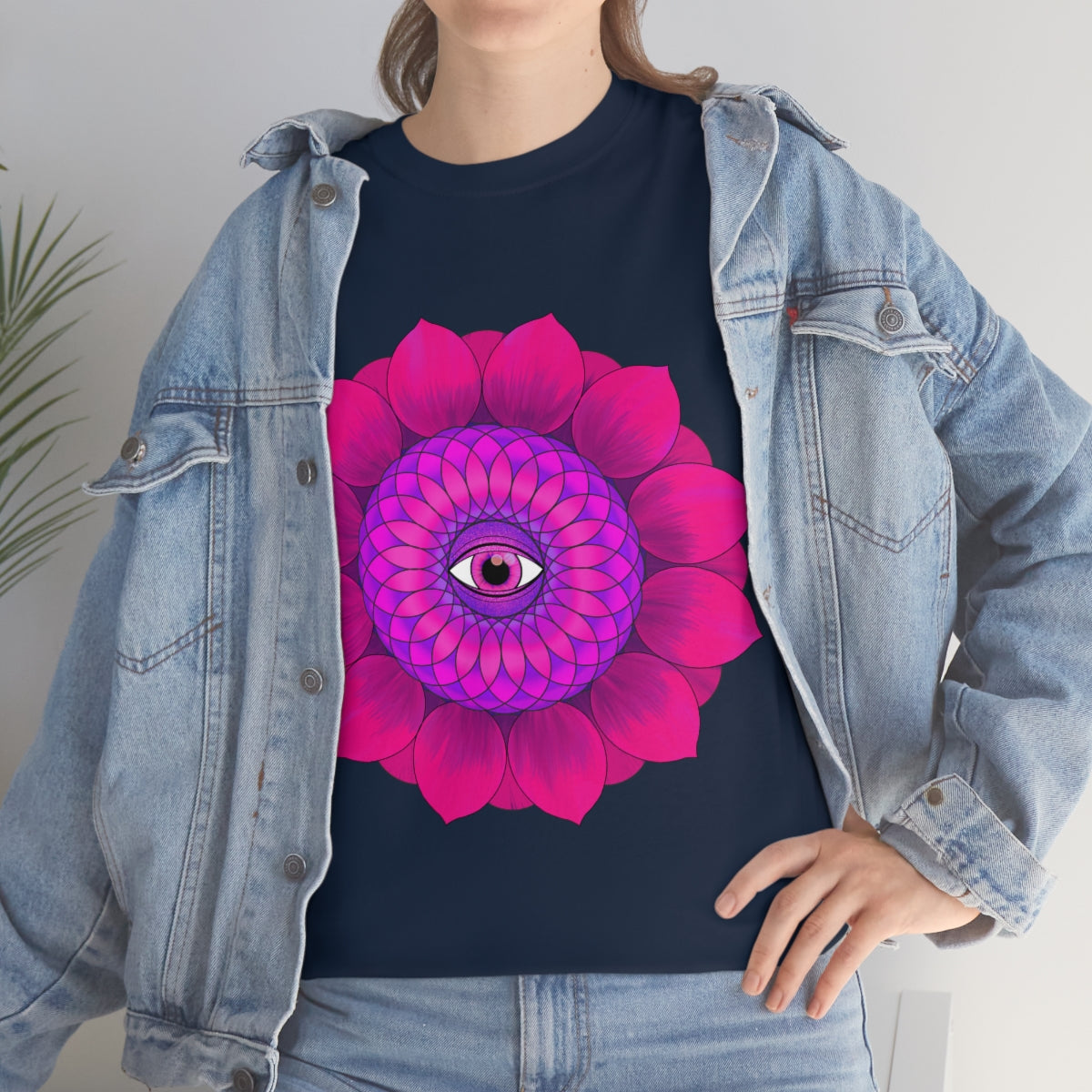 Mystic Pink Flower Cotton Shirt